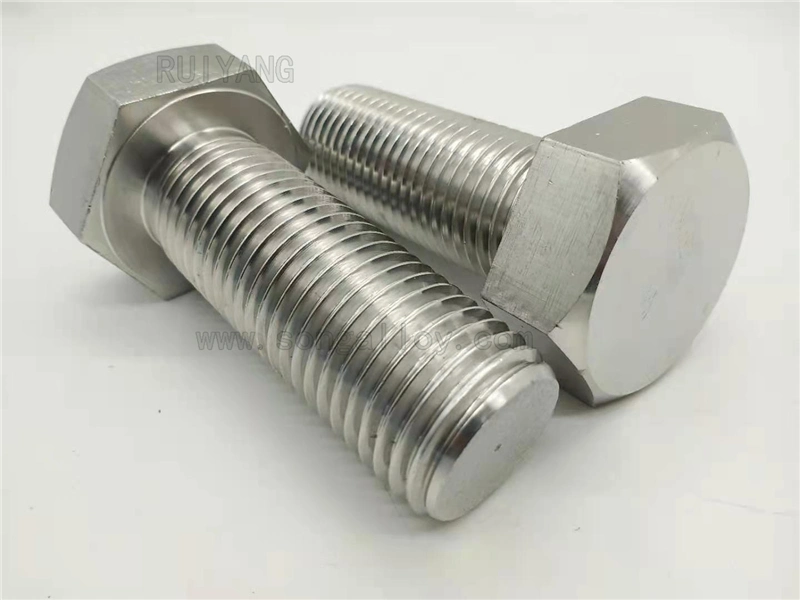 DIN933 Hex Bolts in Stainless Steel Fastener and Titanium Screws Tc4 M6*50