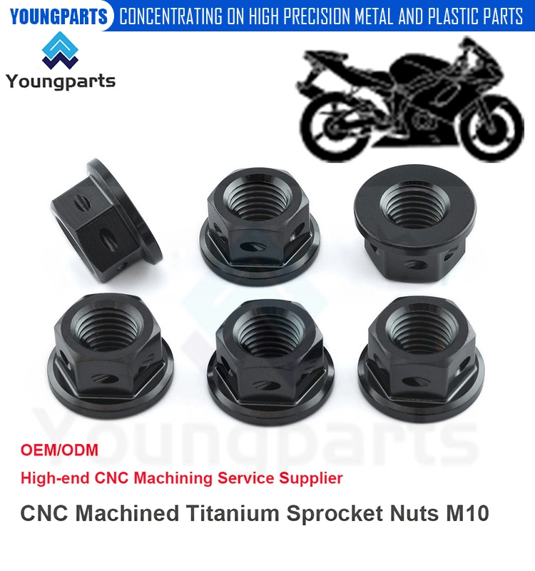 Upgrade Your Bike′s Performance with Titanium Sprocket Nuts M10
